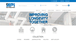Desktop Screenshot of apidistribution.com